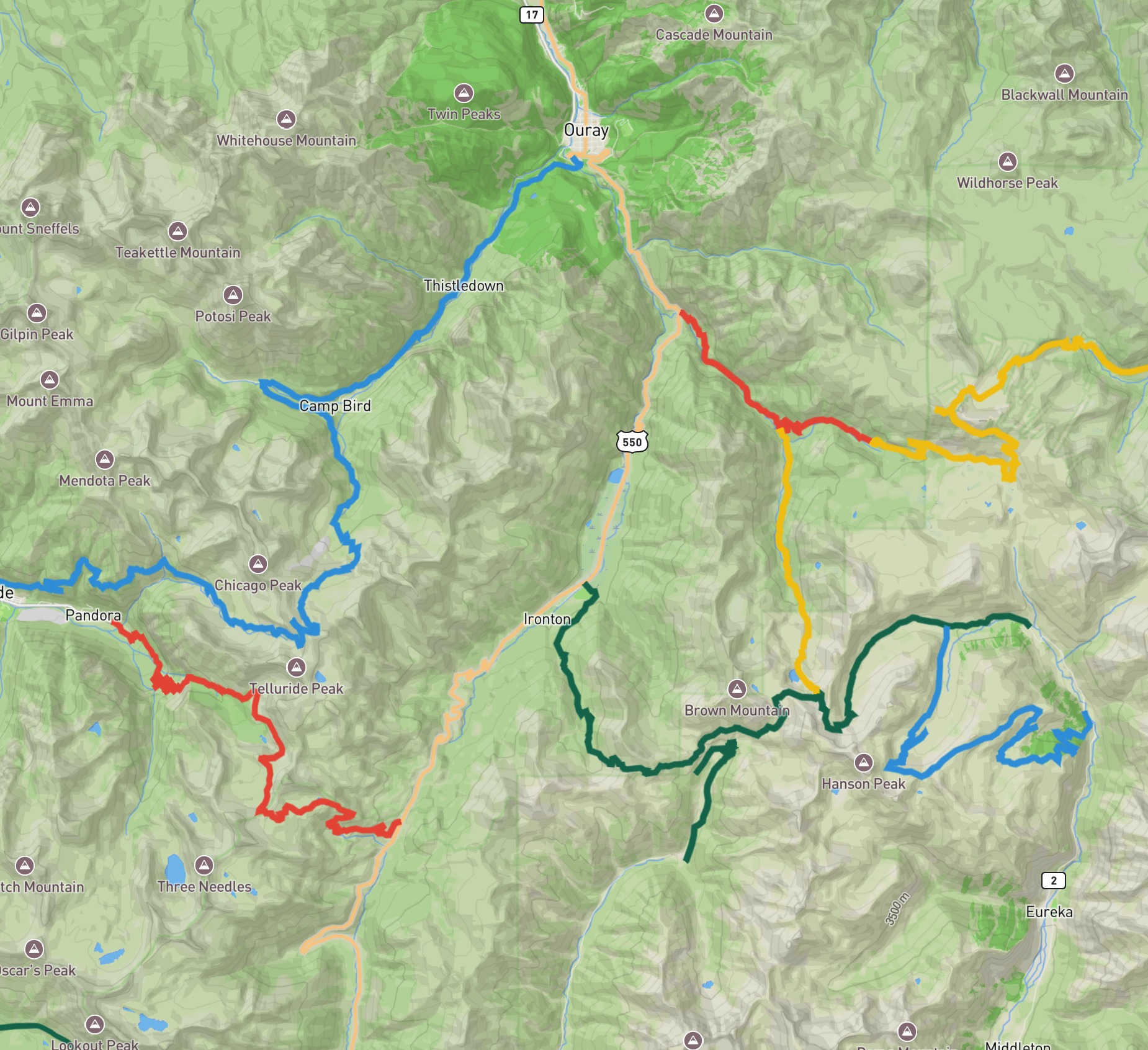 Offroad Trail difficulty scale